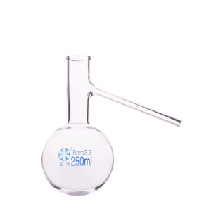 Balón de Destilacion con Tubo Lateral - 250 mL
