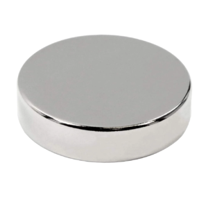 Imán de Neodimio (n38) Disco - 12 x 3 mm - 2.670 Gauss Aprox.