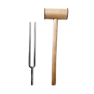 Diapasón 256 Hz + Martillo