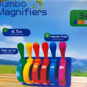 Set de 6 lupas Jumbo 20 x 11 cm