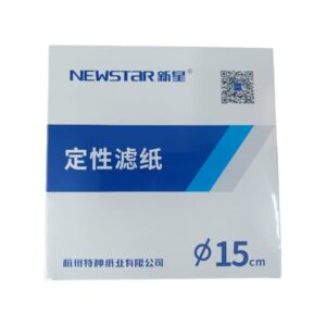 Papel de filtro cualitativo 15 cm - 100 unid