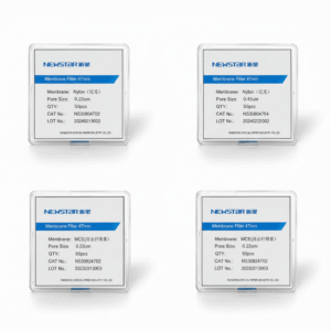 Membrana de filtracion Nylon 66, diametro 47 mm, poro 0,22 micras