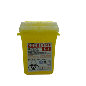 Caja Cortopunzante Plástica Pequeña 1 Litro