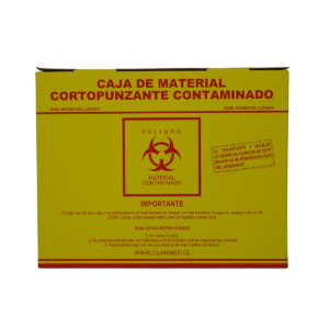 Caja Armable para Desechar Material Cortopunzante Grande