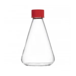 Matraz Erlenmeyer con tapa rosca - Borosilicato - 250 mL