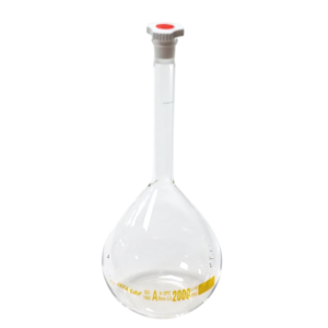 Matraz Aforado con Tapa - Clase A - 2 Litros