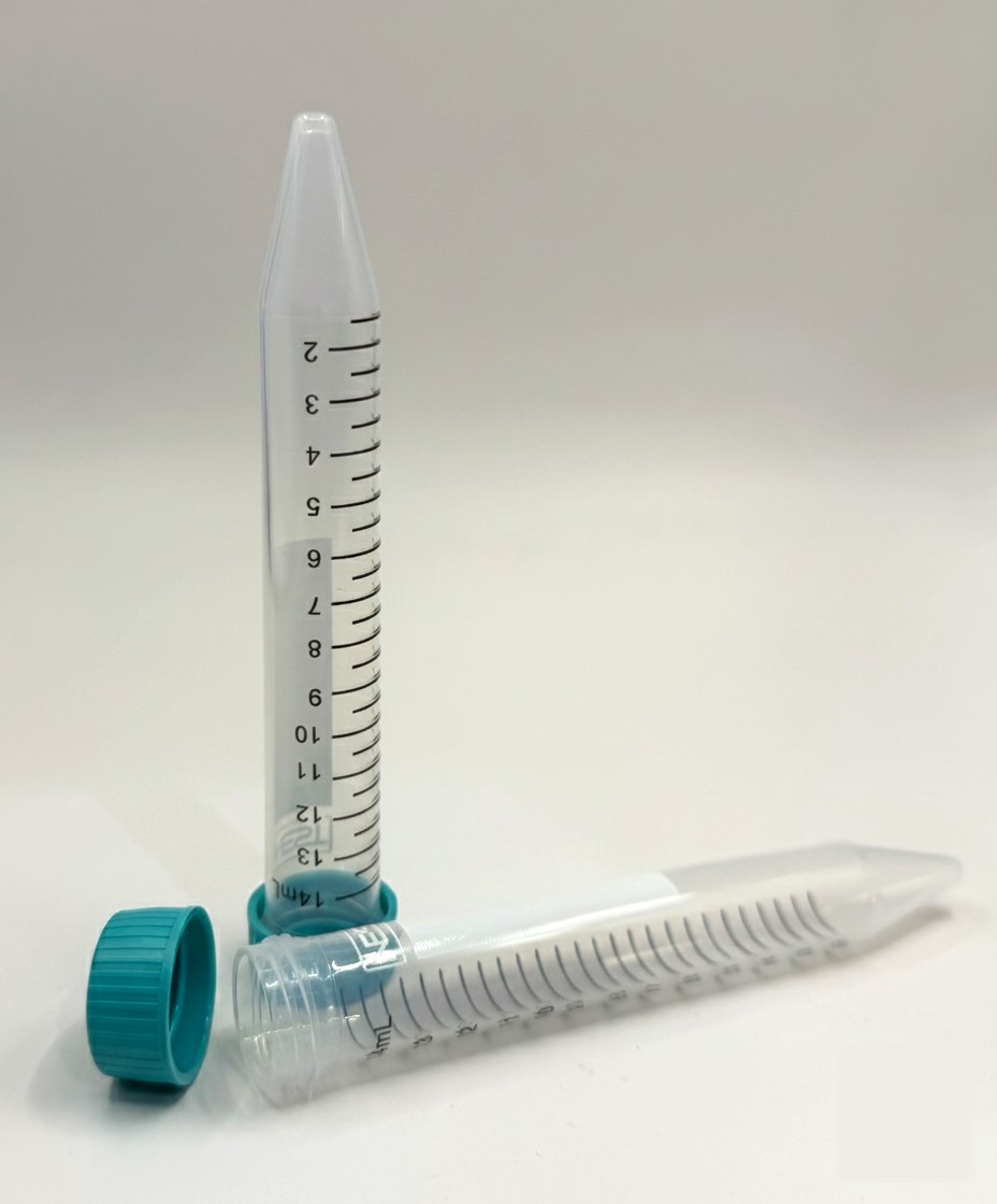 Tubo tipo Falcon libre de RNAsas/DNAsas - 15 mL - Pack 50 unidades