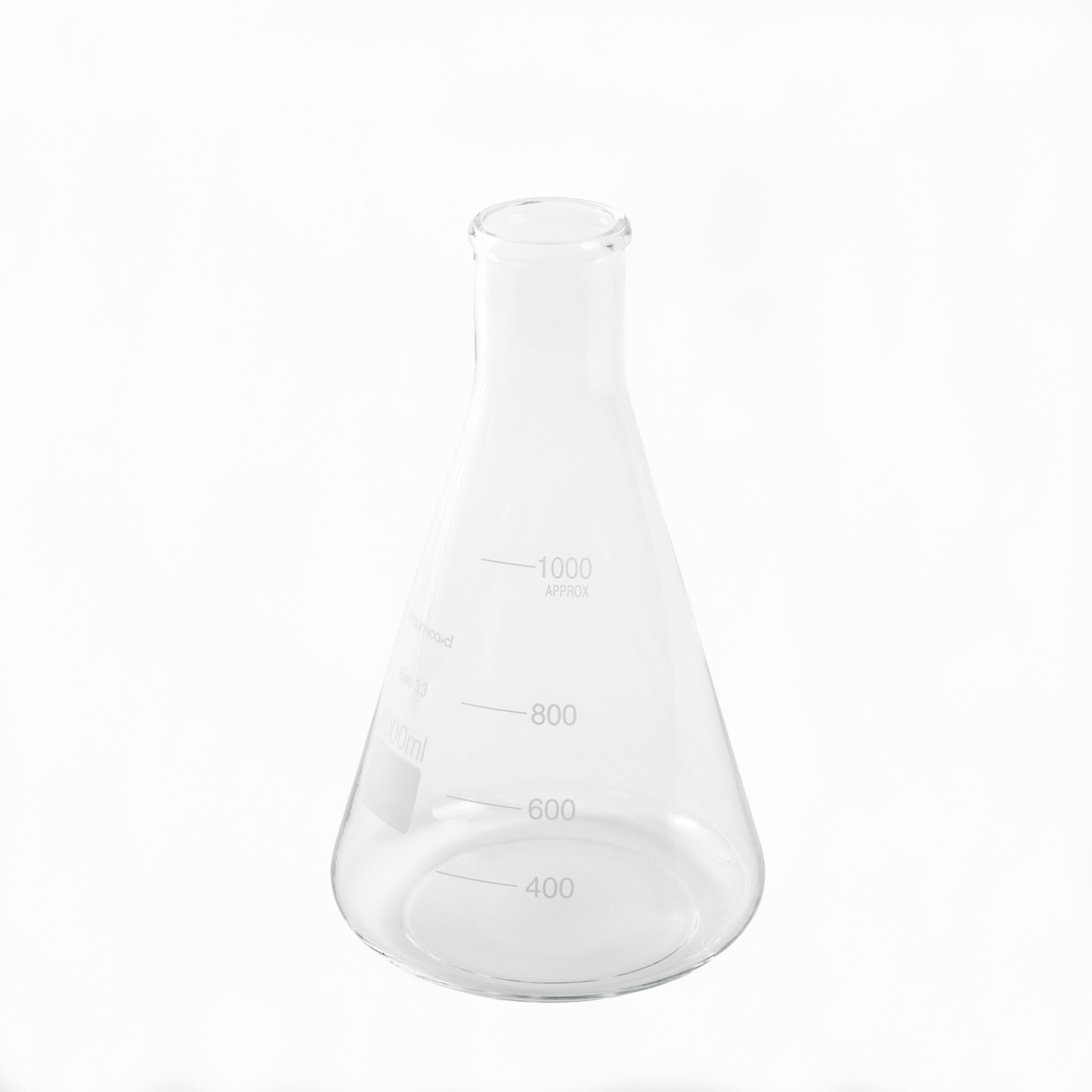 Matraz Erlenmeyer - Borosilicato - 1 Litro - Imagen 2