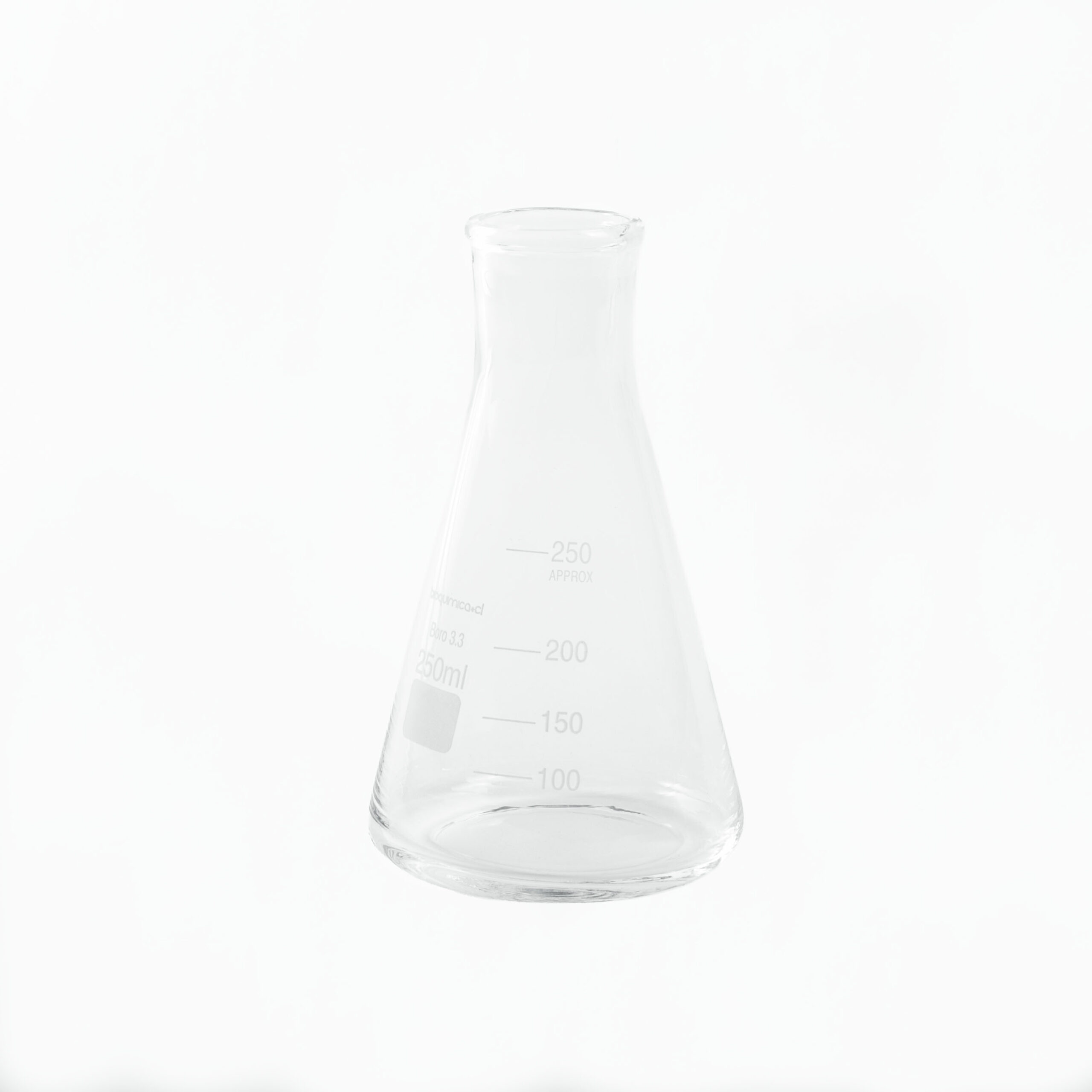 Matraz Erlenmeyer - Borosilicato - 250 mL - Imagen 2