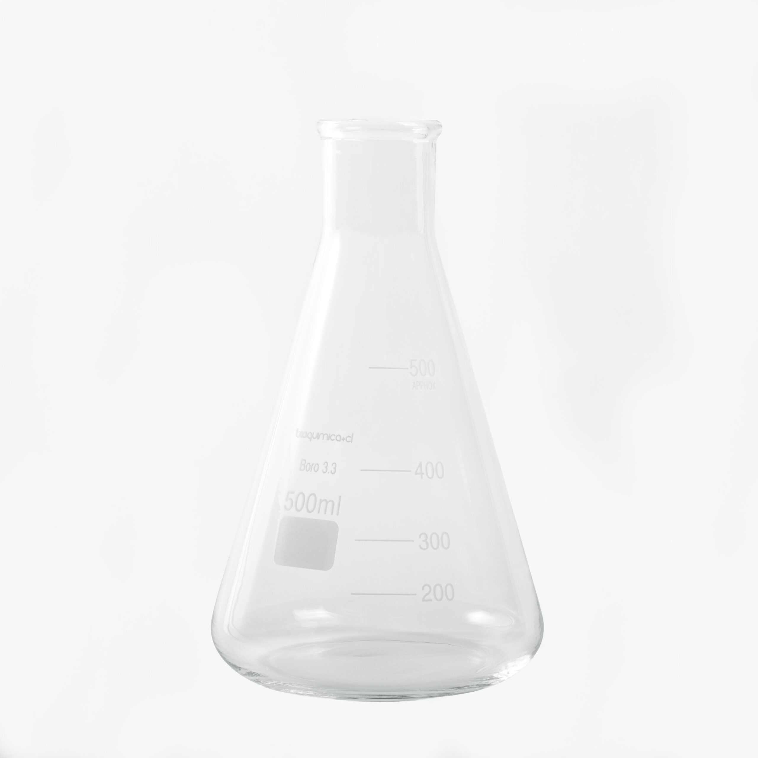 Matraz Erlenmeyer - Borosilicato - 500 mL - Imagen 2