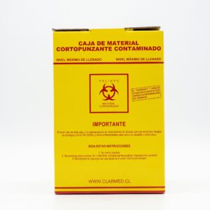 Caja Armable para Desechar Material Cortopunzante Mediana