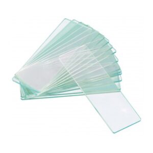 Portaobjeto para Microscopía superficie lisa y borde pulido - Caja 50 Un