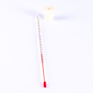 Termómetro P/equipo de Destilación con Tapón