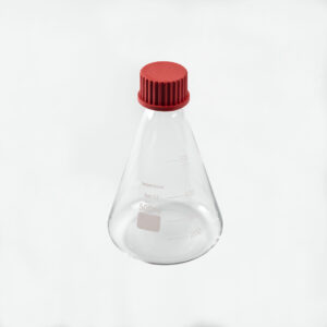 Matraz Erlenmeyer con tapa rosca - Borosilicato - 500 mL