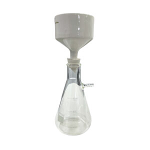 Sistema de filtración al vacío L - Kitasato 1000 mL - Buchner 105 mm