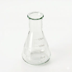 Matraz Erlenmeyer - Borosilicato - 125 mL