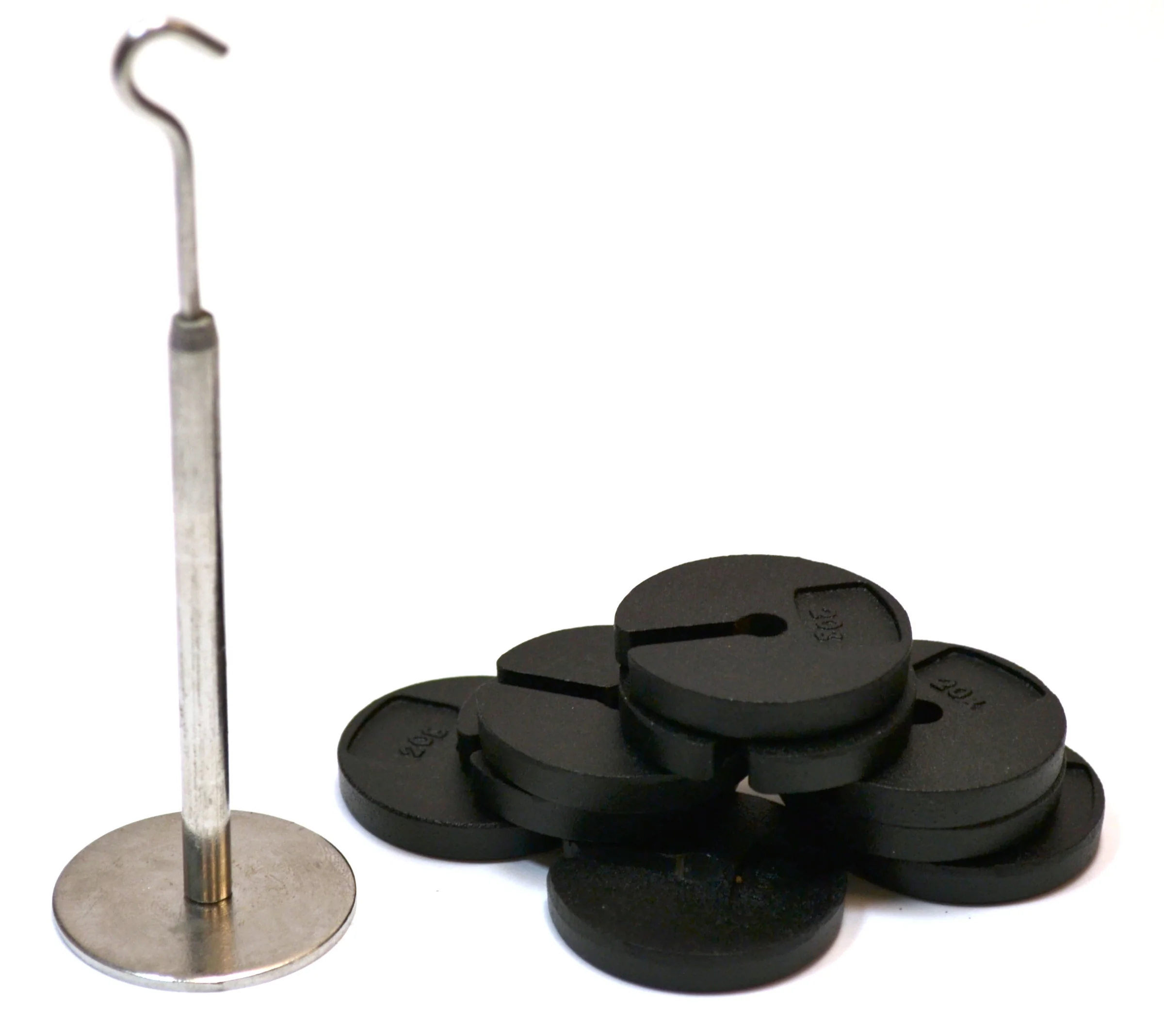 Set de masas con gancho EISCO – 200g (latón) - Imagen 3