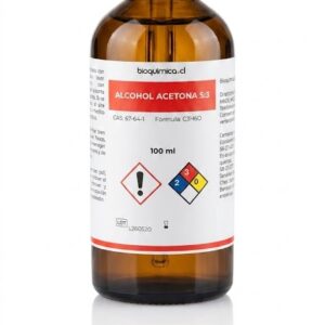 Alcohol acetona (5:3) para tinción de Gram - Gotero 100 mL