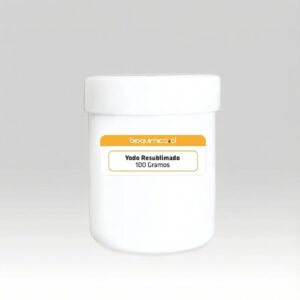 Yodo Metálico Resublimado (Cristales de Yodo) – P.A. - 100 gramos