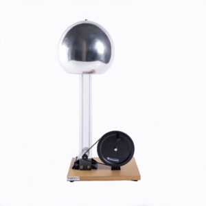 Generador Van de Graaff con manivela
