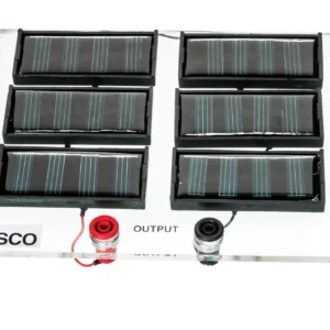 Panel Solar para Experimento de Transferencia de Energia