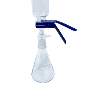 Sistema de filtración con nucleo de vidrio 47 mm y matraz de 1 litro