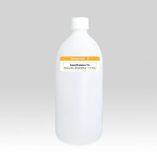 Fenolftaleína 1% - Indicador de pH - Técnico - 1 Litro