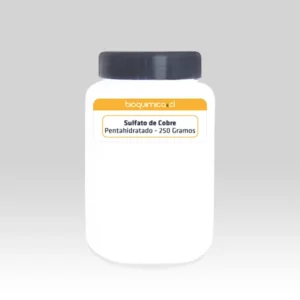Sulfato de Cobre Pentahidratado - Técnico - 250 gramos