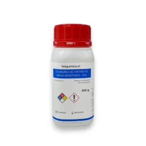 Cloruro de Hierro III Hexahidratado (cloruro férrico) - P.A. - 50 gramos