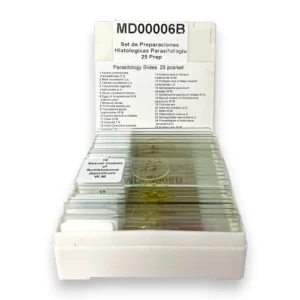 Set de Preparaciones Histológicas Parásitos II - 25 Prep