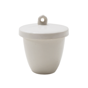 Crisol de Porcelana - con tapa - 40 mL