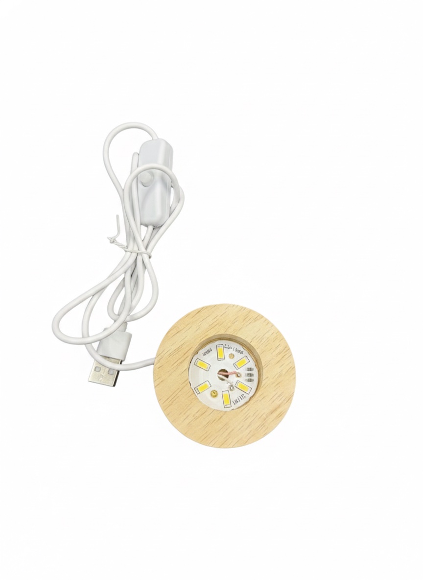 Lámpara esfera de vidrio con sistema solar grabado 3D - 6 cm - Imagen 3