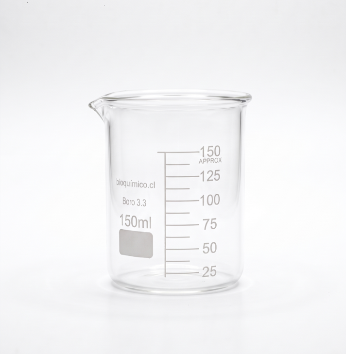 Vaso de Precipitado - Borosilicato - 150 Ml