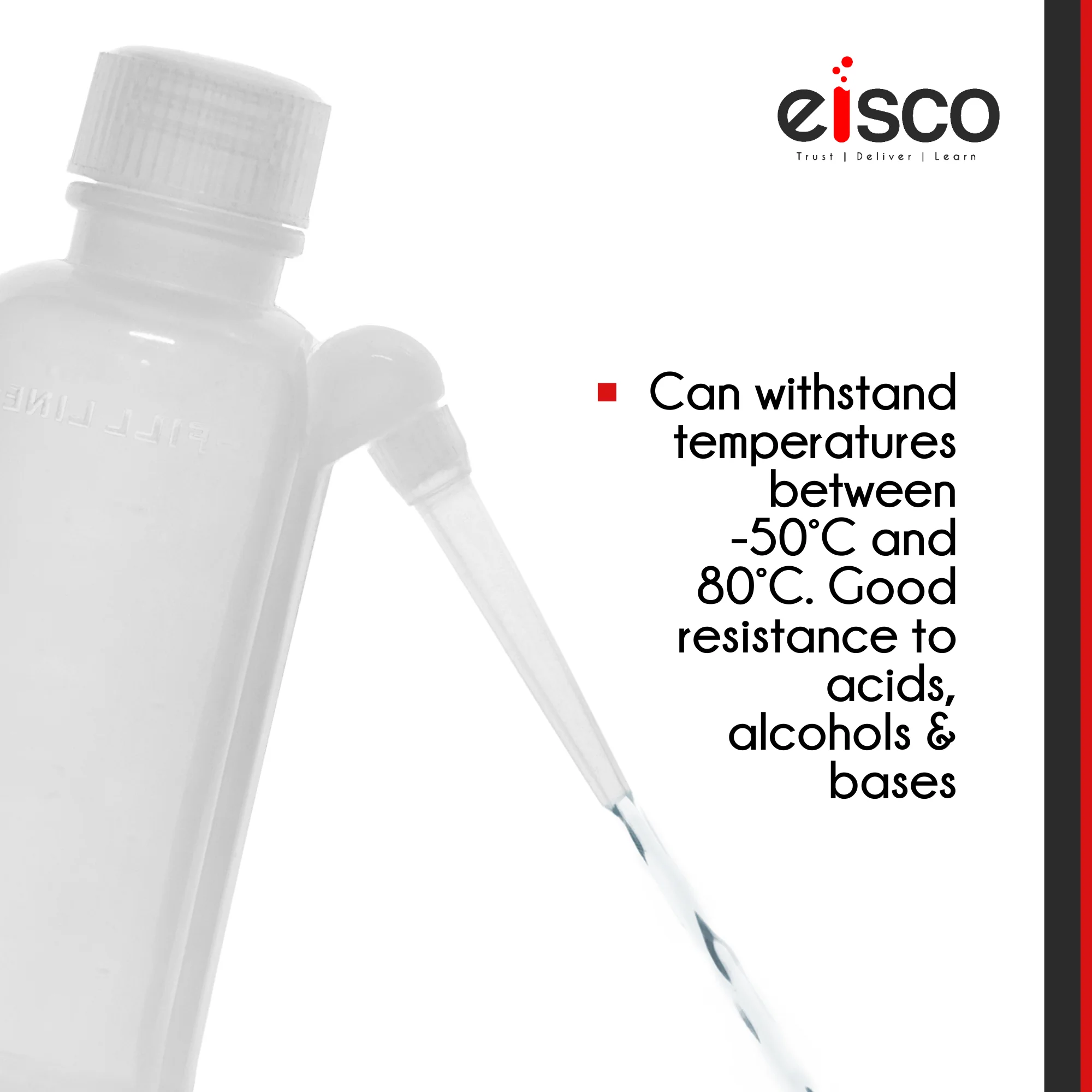Piseta alta resistencia 125 mL EISCO - Imagen 4