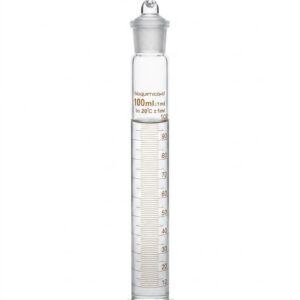 Probeta Graduada Esmerilada con Tapa - Clase A - 100 Ml