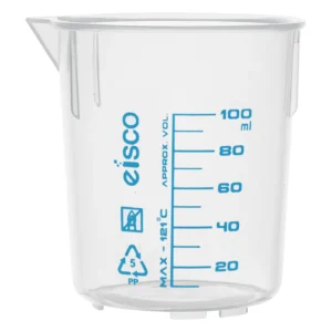 Vaso de precipitado Polipropileno 100 mL Autoclavable EISCO