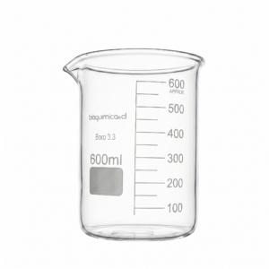 Vaso de Precipitado - Vidrio Borosilicato - 600 mL