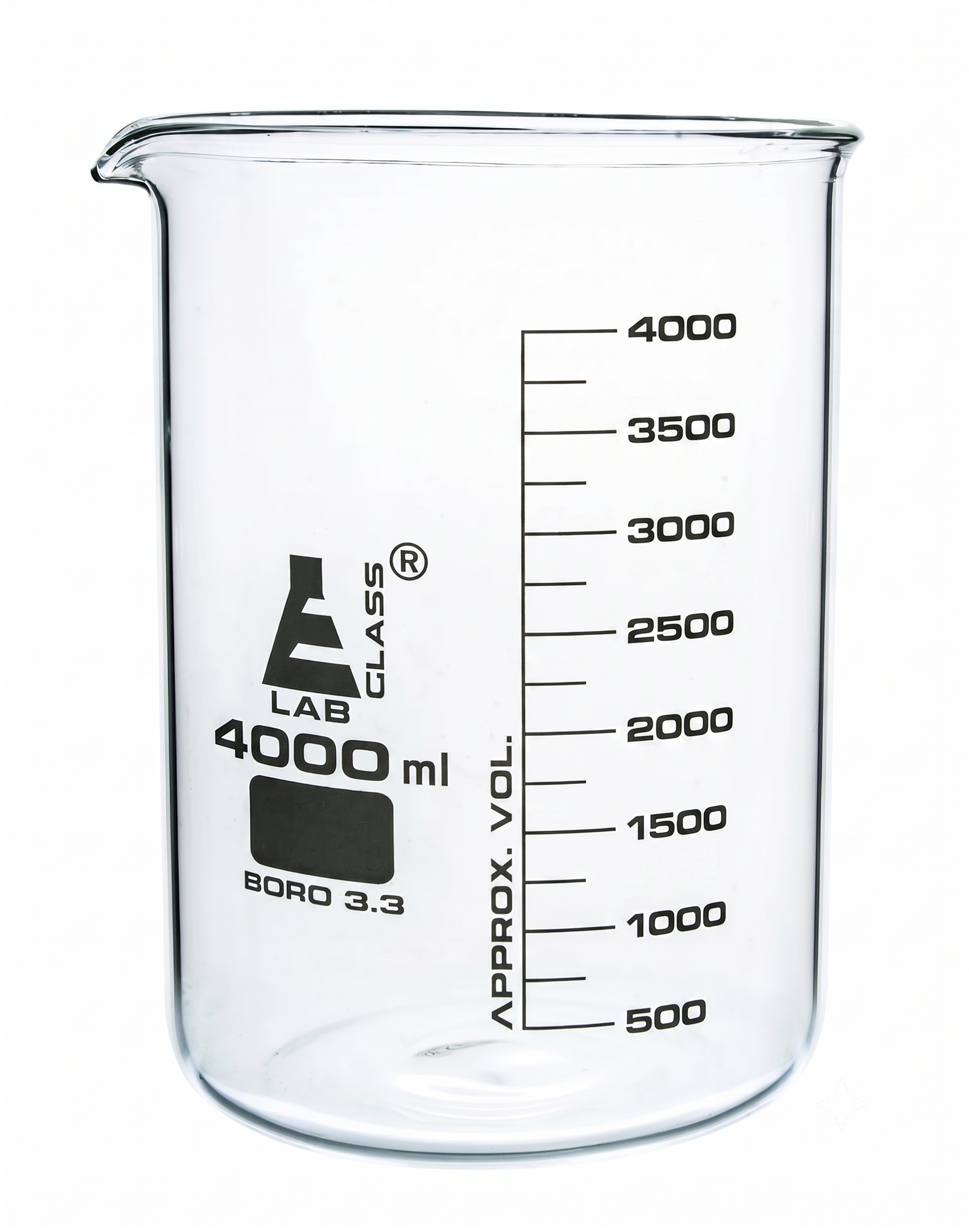 Vaso de precipitado Borosilicato - 4L EISCO Certificado