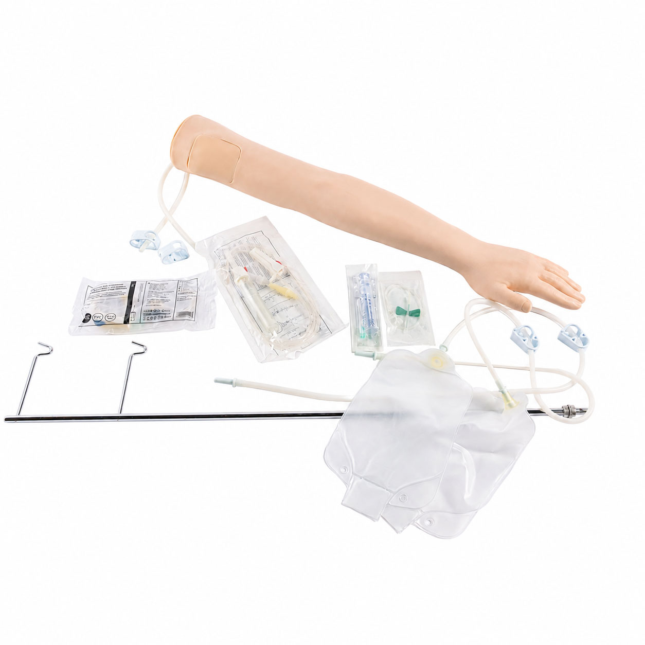 Modelo de brazo de entrenamiento inyectable (con set)