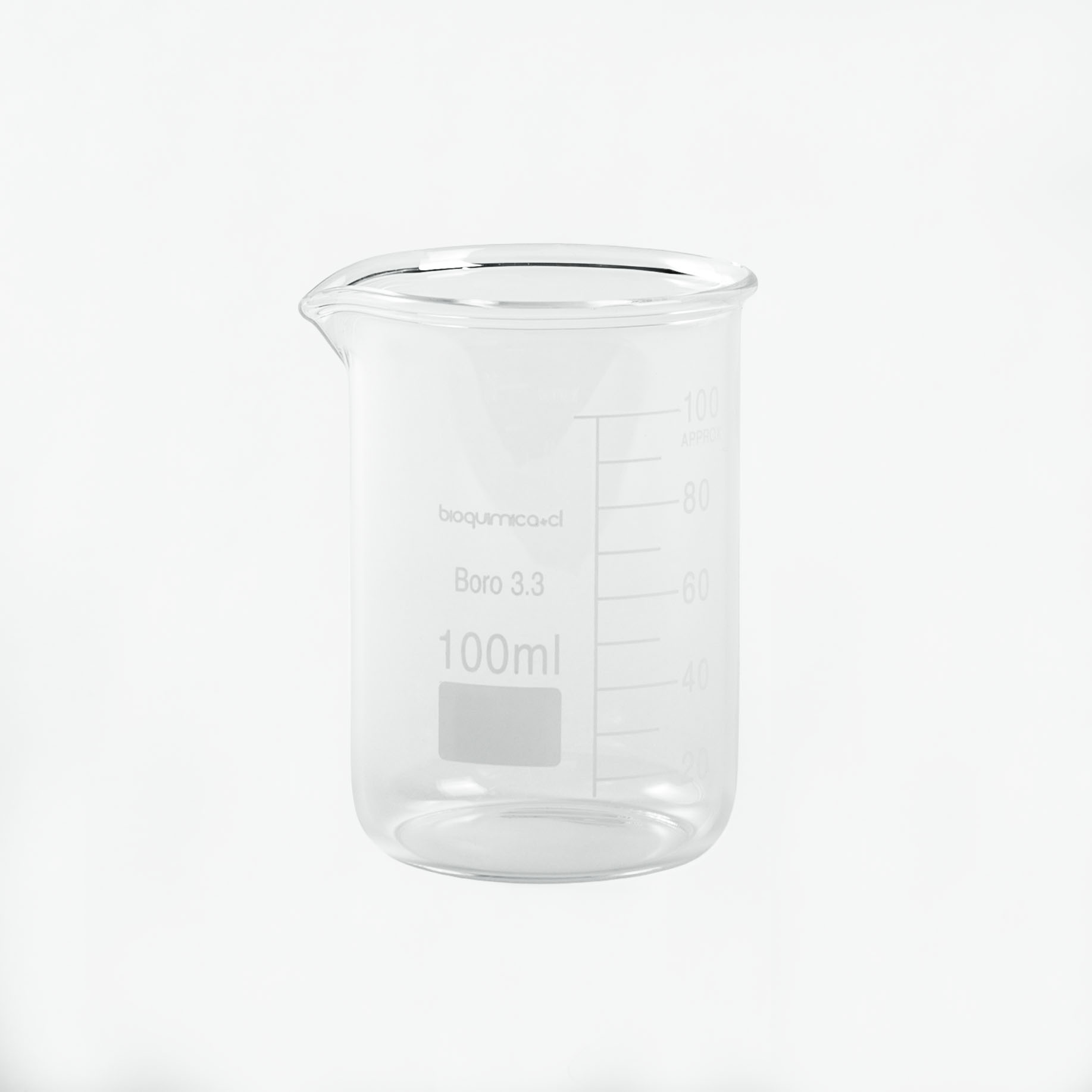 Vaso de Precipitado - Vidrio Borosilicato - 100 mL Pack 10 Un