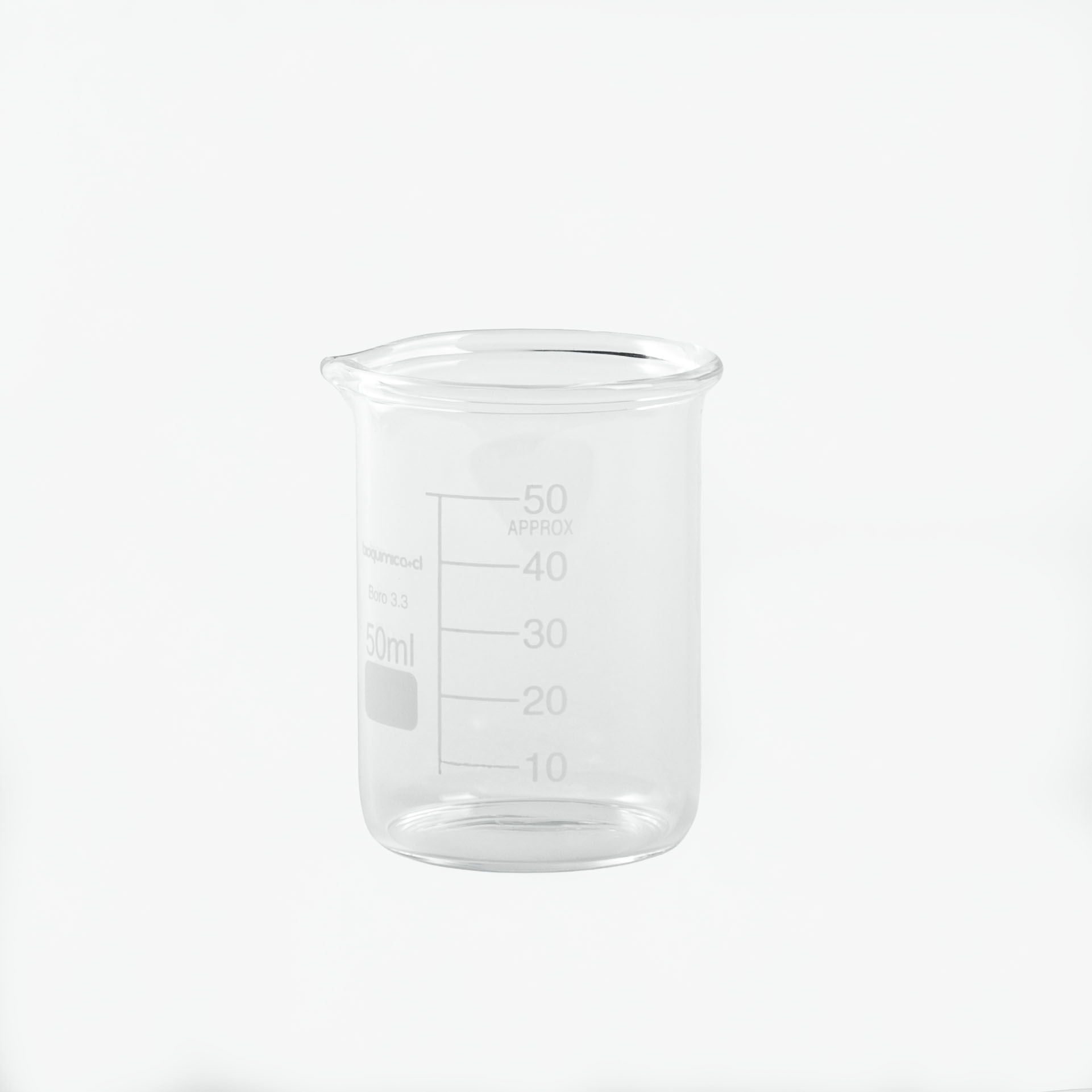Vaso de Precipitado - Vidrio Borosilicato - 50 mL Pack de 10 Un - Imagen 2