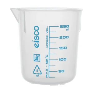 Vaso de precipitado Polipropileno 250 mL Autoclavable EISCO