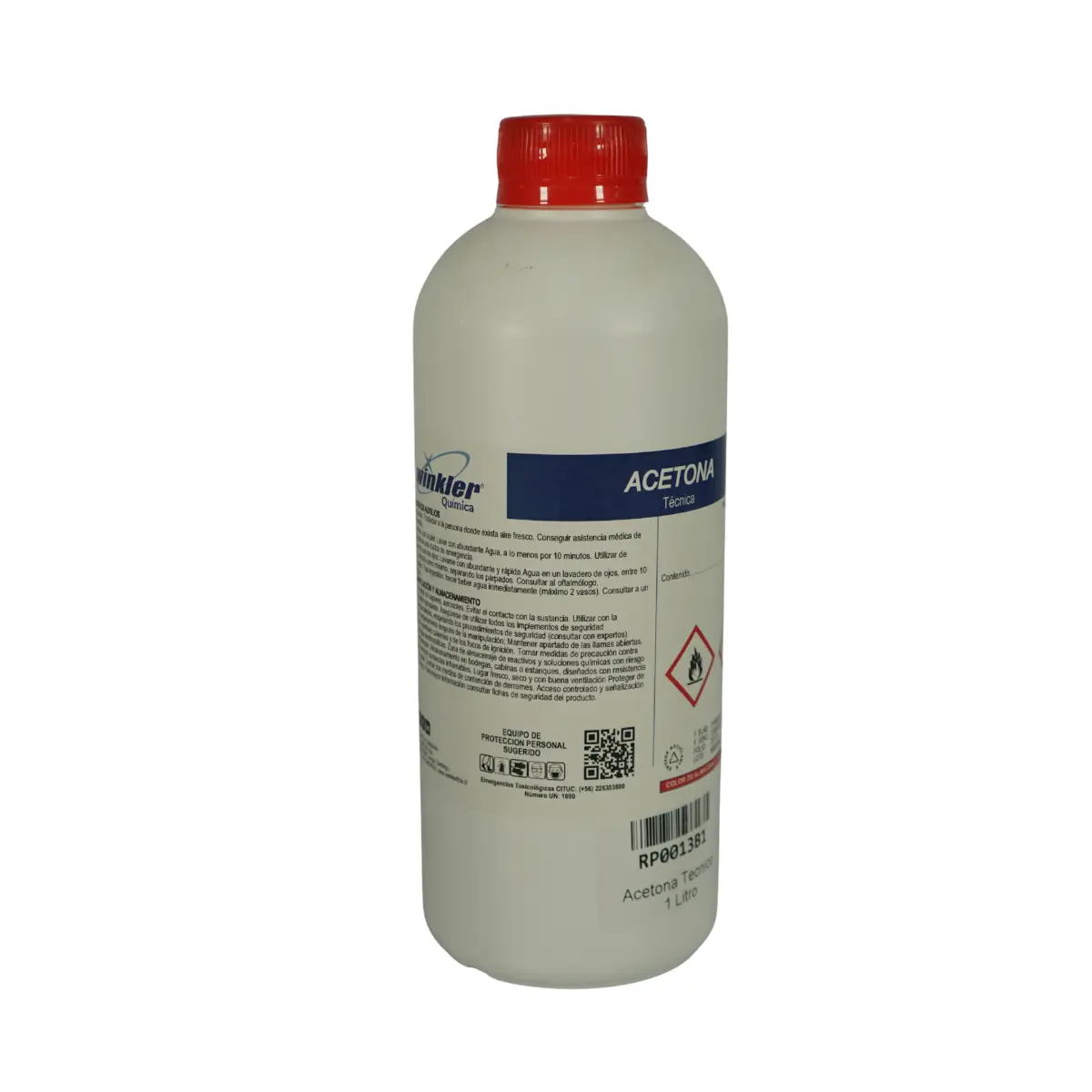 Acetona - Técnico - 1 Litro