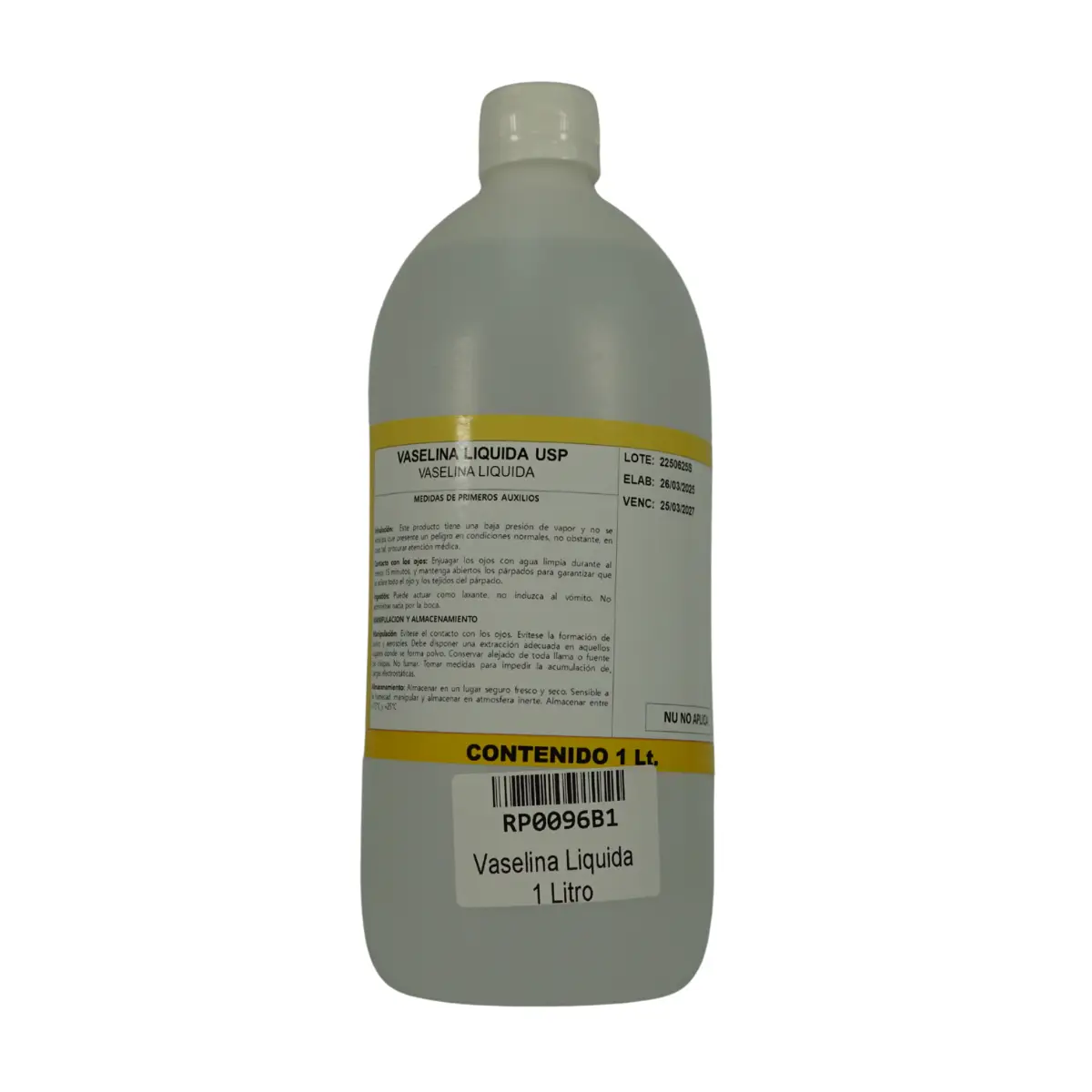 Vaselina Liquida - Técnico - 1 Litro