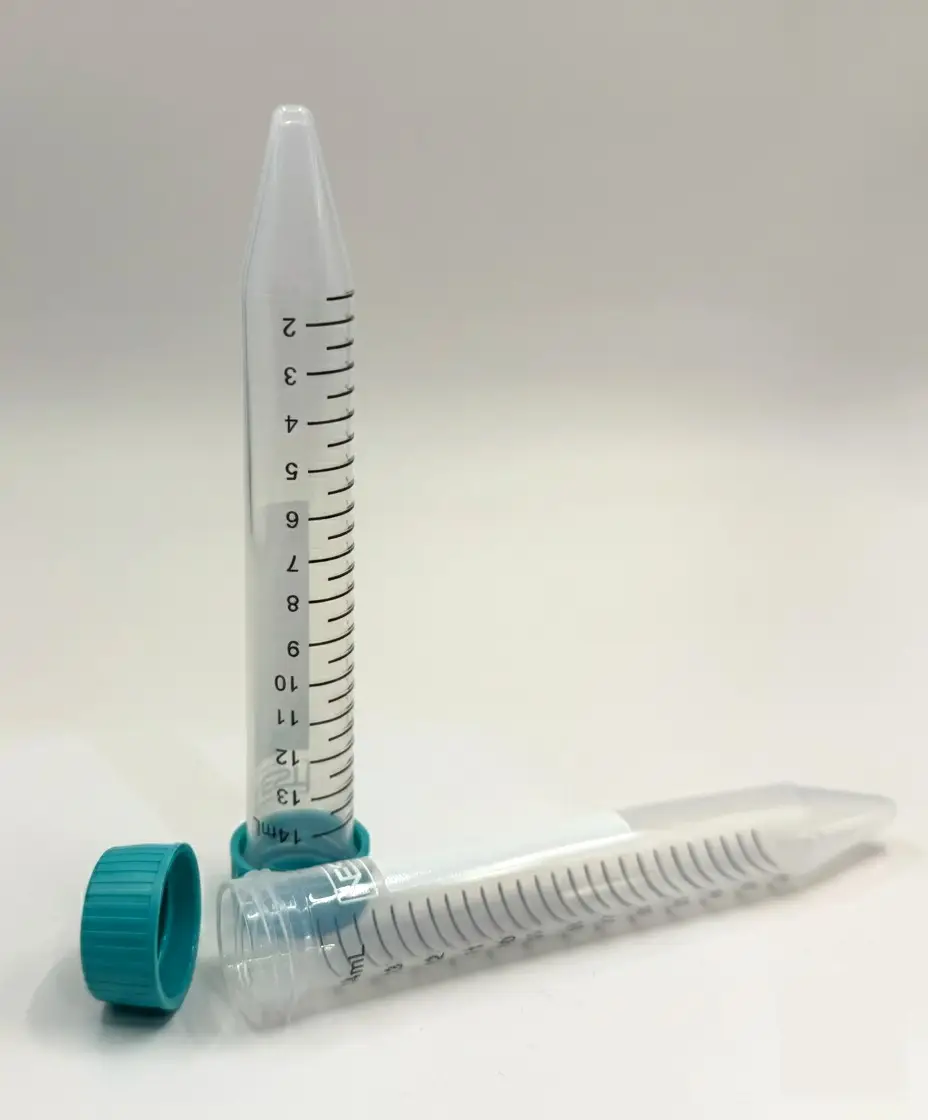 Tubo tipo Falcon libre de RNAsas/DNAsas - 15 mL - Pack 50 unidades