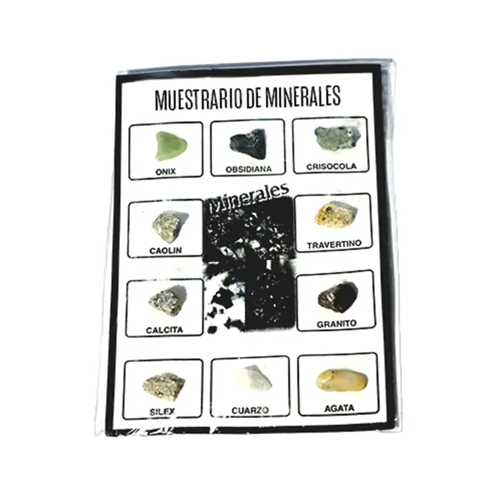 Muestrario de Minerales