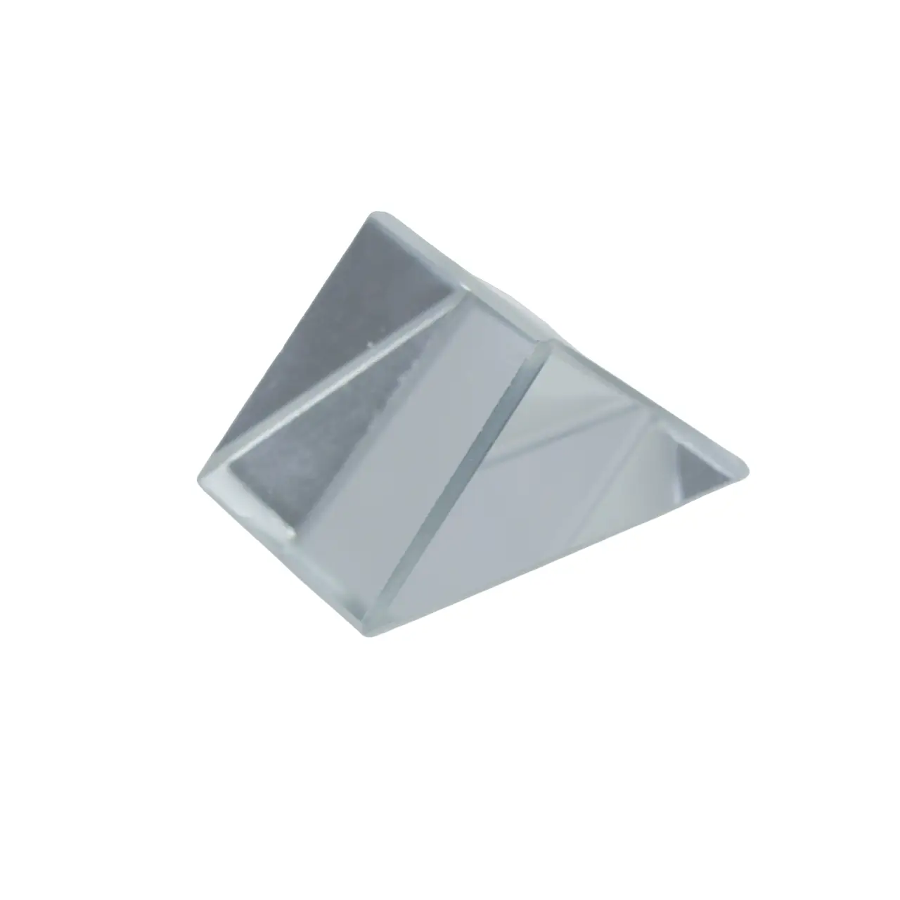 Prisma Triangular Isósceles de Vidrio - 38 x 38 x 56 mm