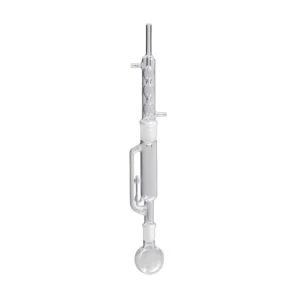 Extractor Soxhlet con refrigerante de bolas y balón fondo redondo de 250 mL unión 24/40