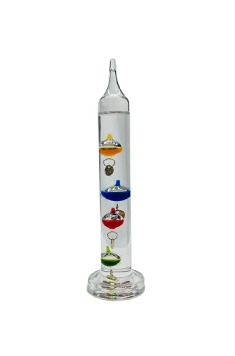 Termómetro de Galileo con 4 Balls - 17 cm