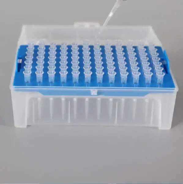 Rack de 96 Puntas Estériles con Filtro para Pipeta 10 uL S Libre DNA/RNA - 50 unidades